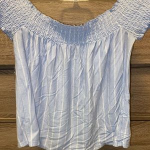 Light blue striped shirt